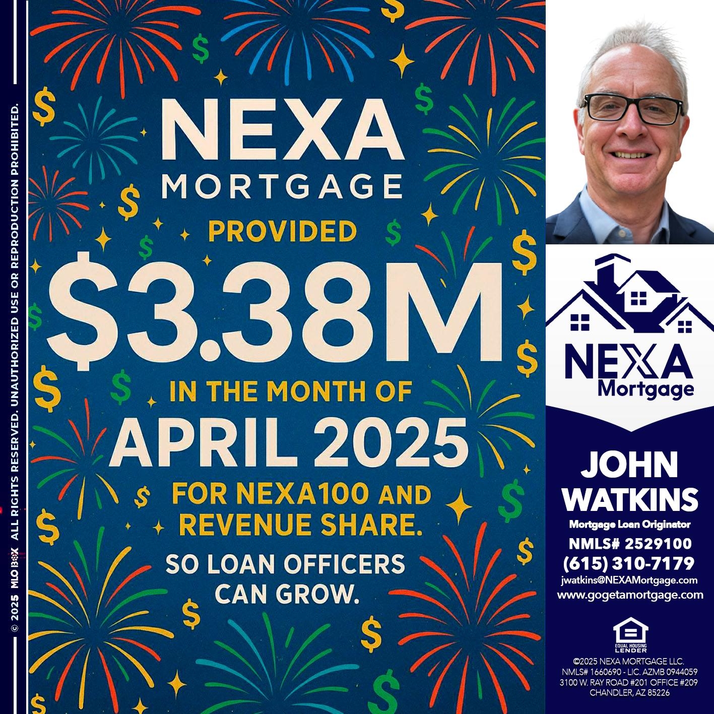 $3.38M - John Watkins - Mortgage Loan Originator