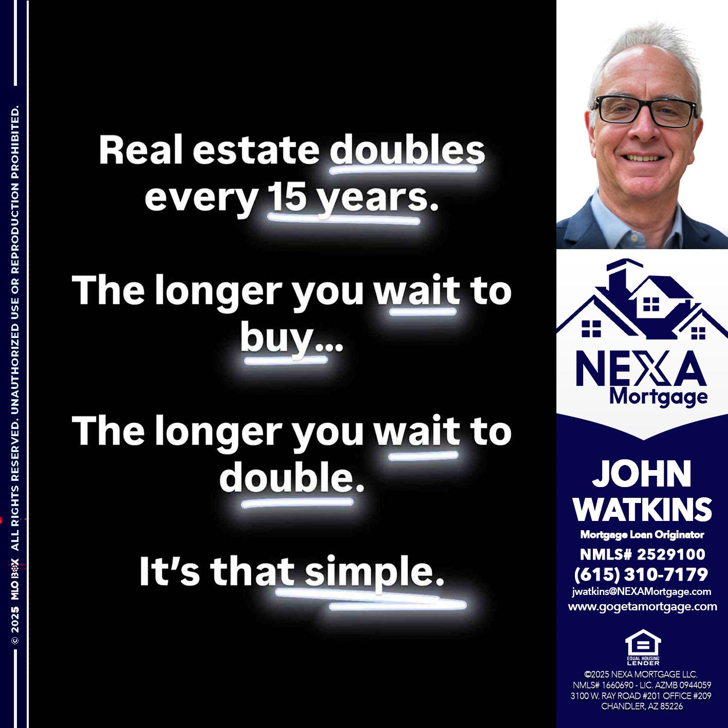 REAL ESTATE - John Watkins -Mortgage Loan Originator