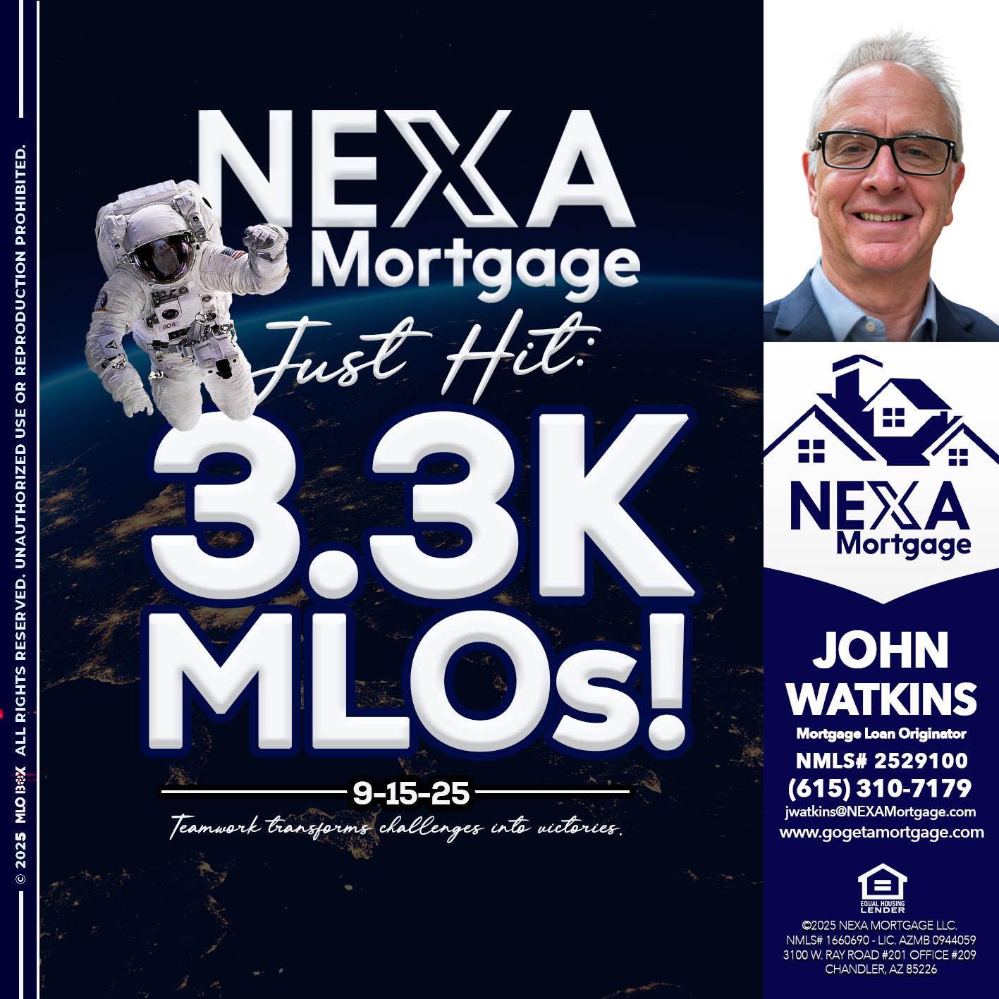 3.3K - John Watkins -Mortgage Loan Originator