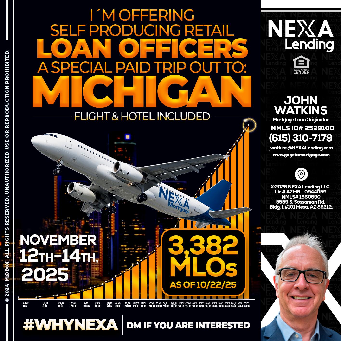 michigan trip - John Watkins -Mortgage Loan Originator