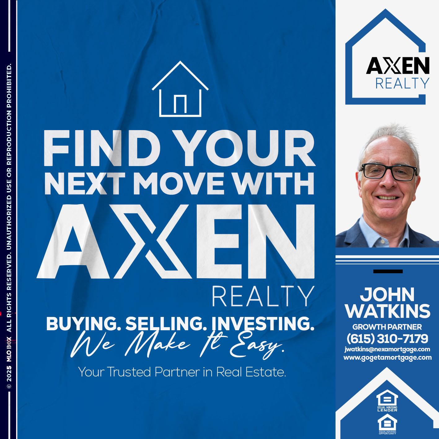 FIND YOUR - John Watkins -Mortgage Loan Originator