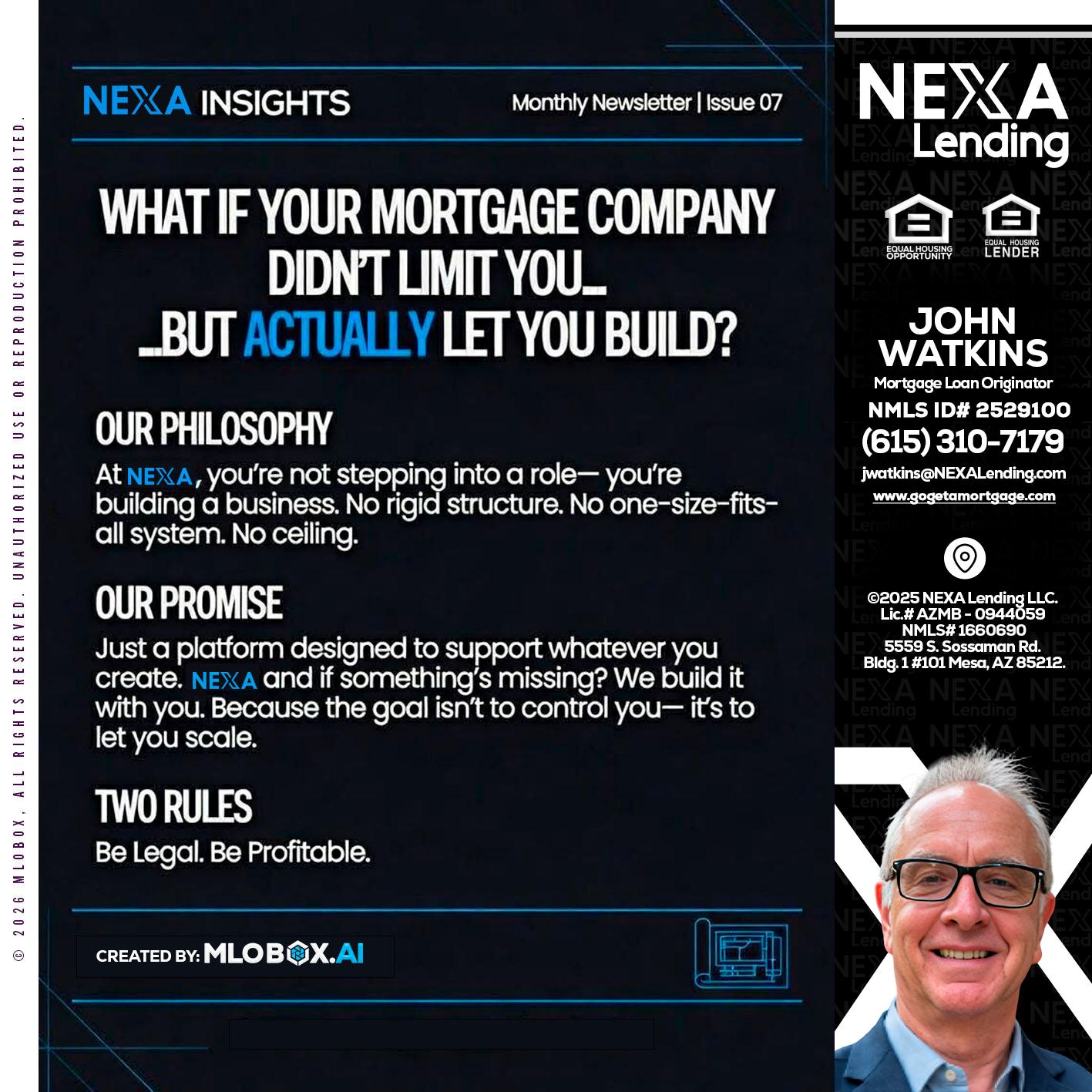 NEXA INSIGHTS - John Watkins -Mortgage Loan Originator