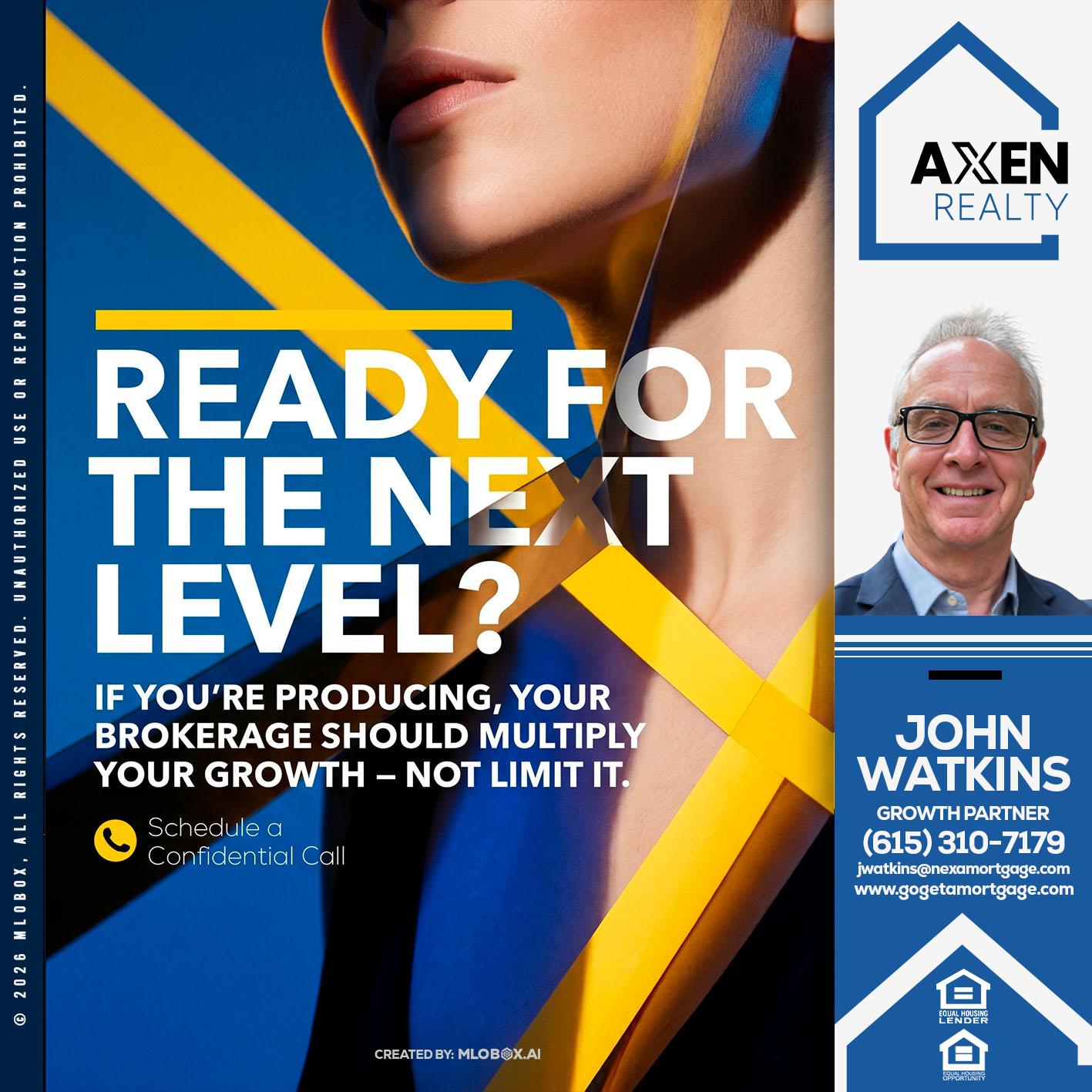 ready for the next - John Watkins -Mortgage Loan Originator