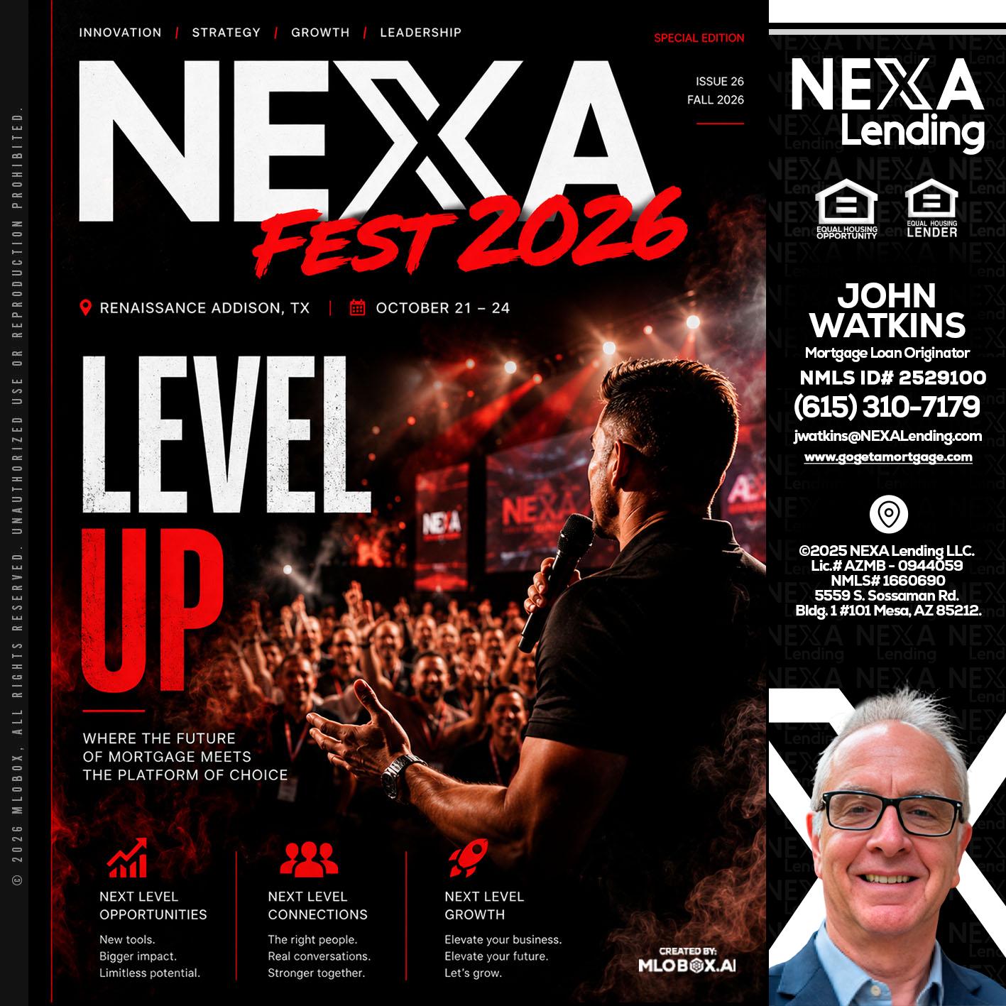 NEXA FEST 2026 - John Watkins -Mortgage Loan Originator