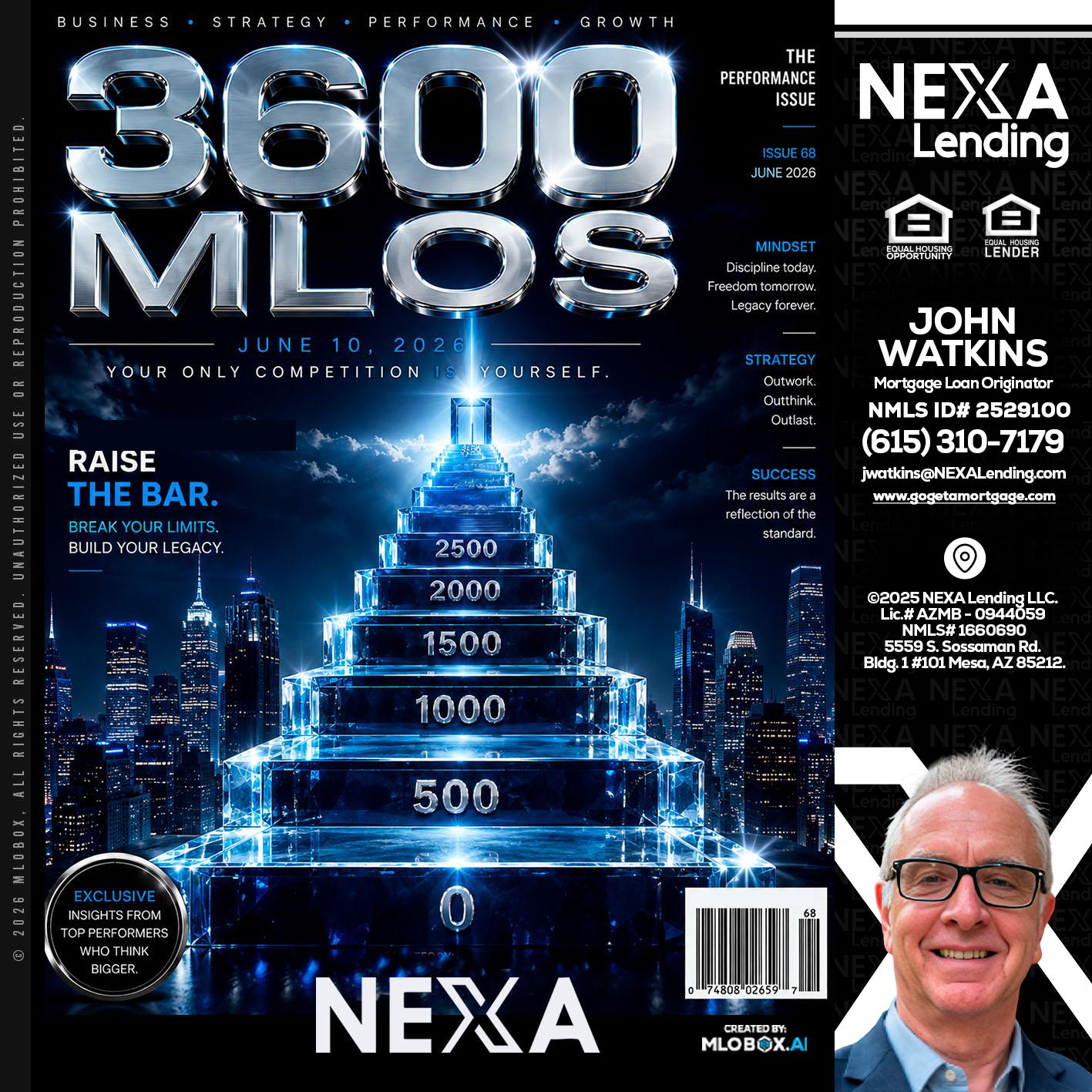 3600 MLOs - John Watkins -Mortgage Loan Originator